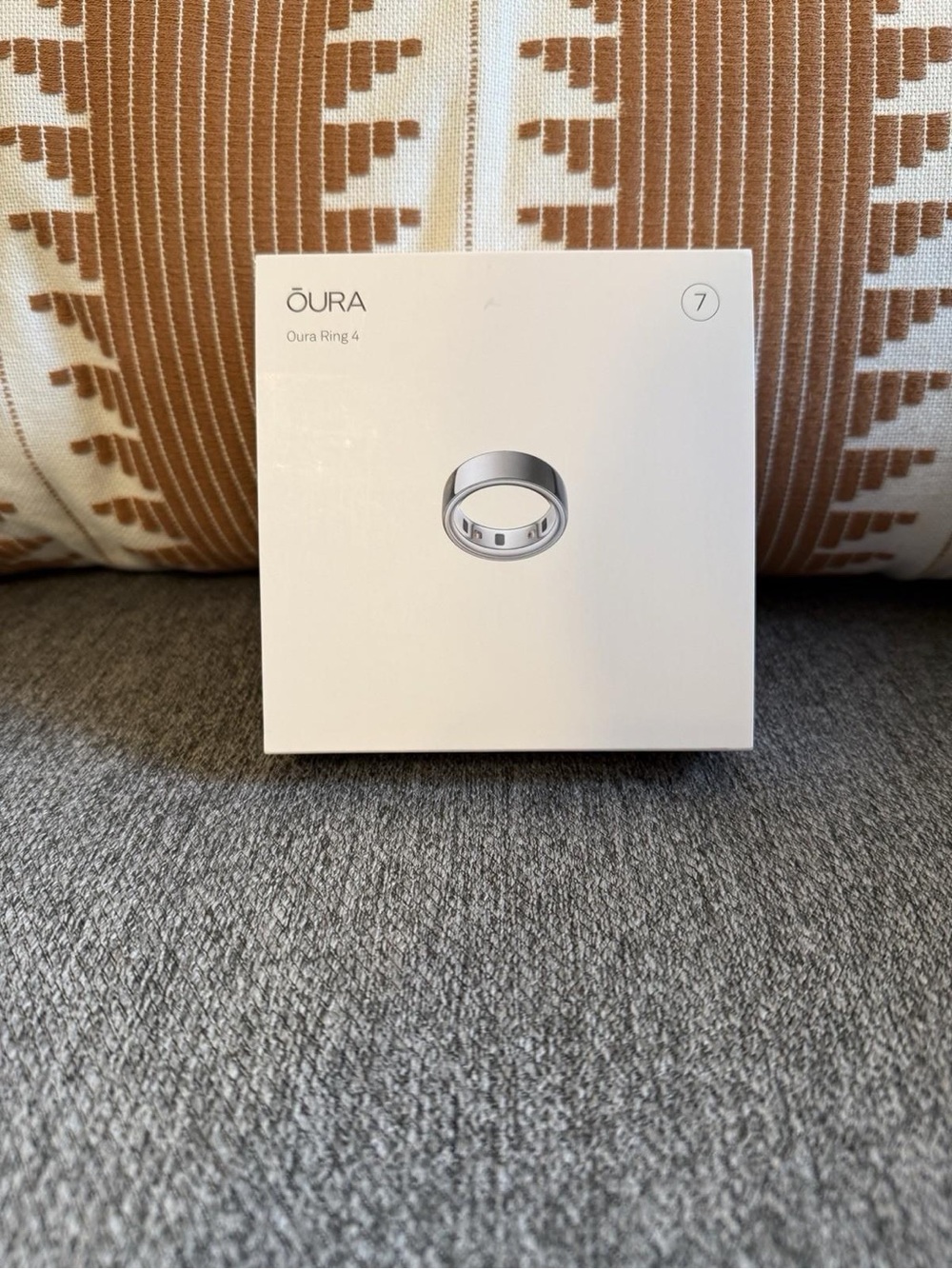 Oura Ring Gen 4 Size 7 Silver Brand New